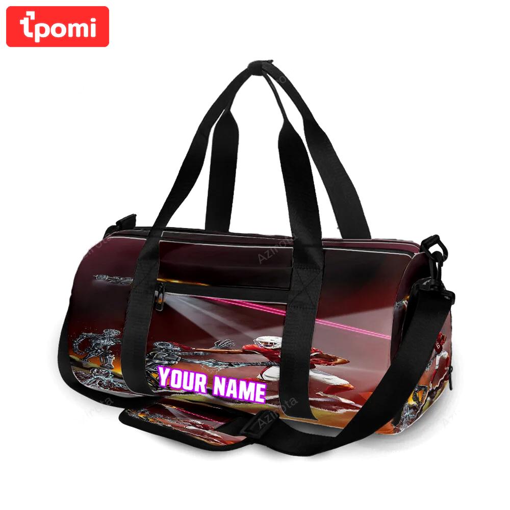 Arizona cardinals james corner 6 personalized name travel bag gym bag 2097 Travel Bag