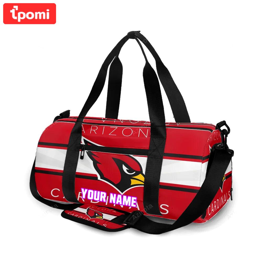Arizona cardinals logo v10 personalized name travel bag gym bag 1968 Travel Bag