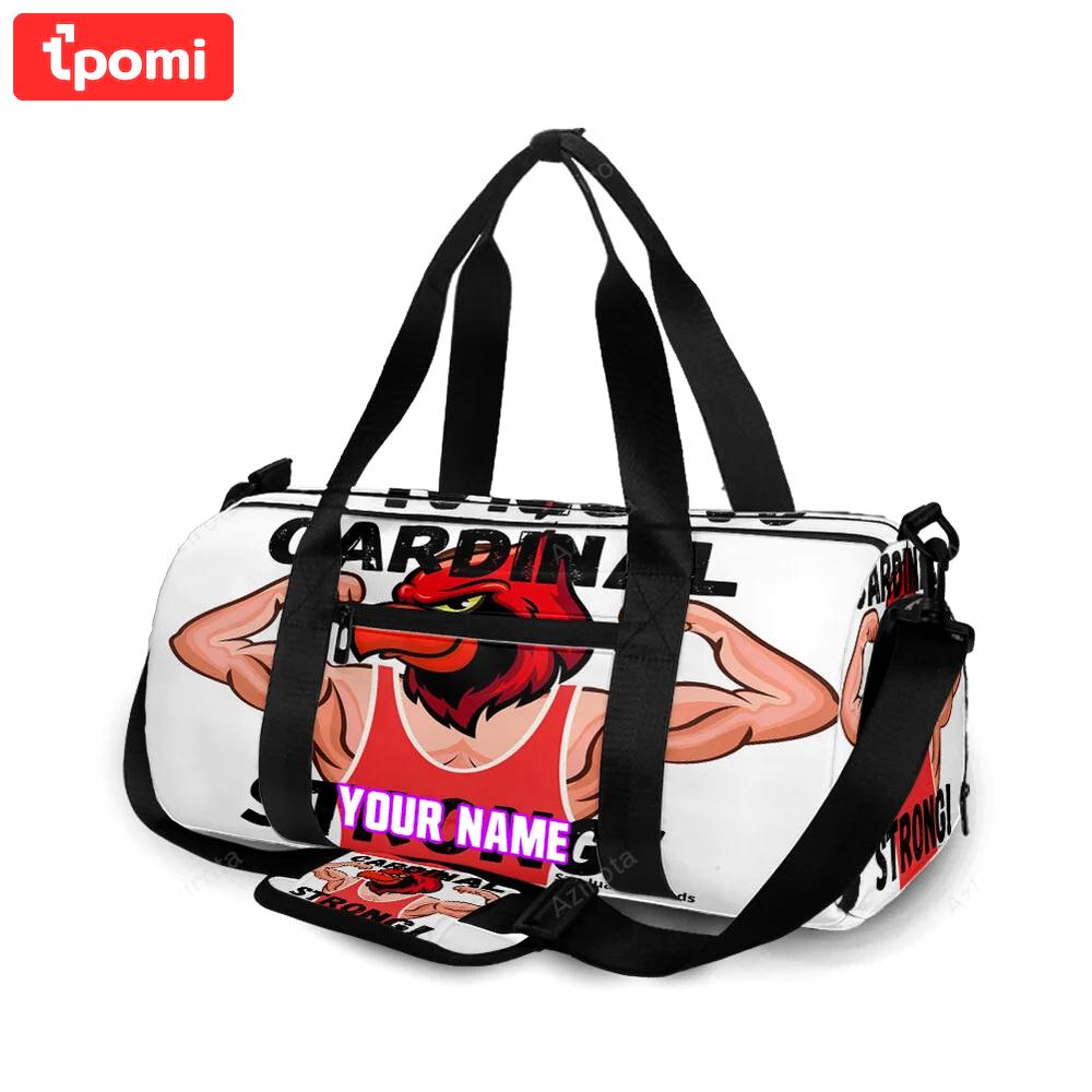 Arizona cardinals strong personalized name travel bag gym bag 976 Travel Bag