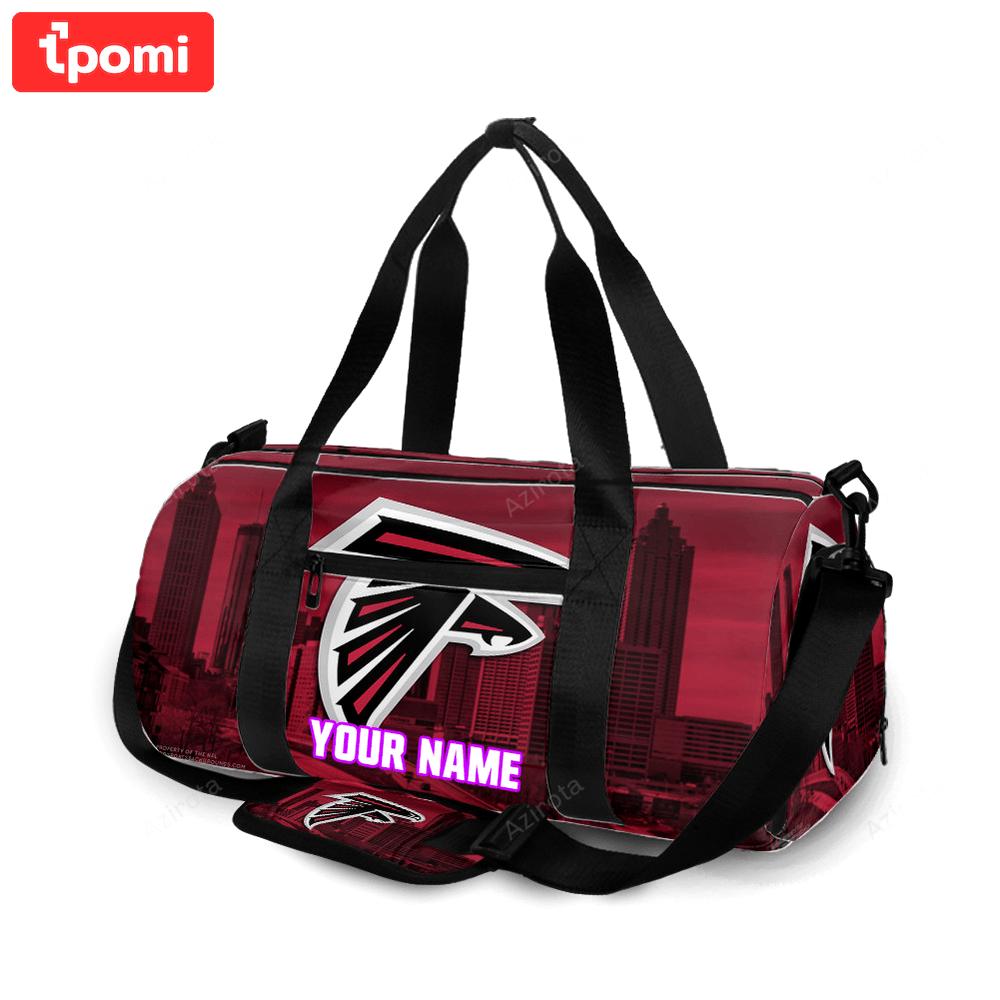 Atlanta falcons city personalized name travel bag gym bag 2065 Travel Bag