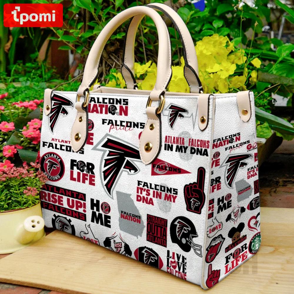 Atlanta falcons leather hand bag gift for women’s day: perfect women s day gift – shop now! 3814 Women Leather Hand Bag