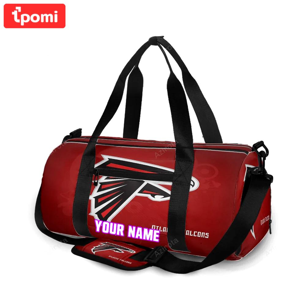 Atlanta falcons logo2 personalized name travel bag gym bag 1681 Travel Bag
