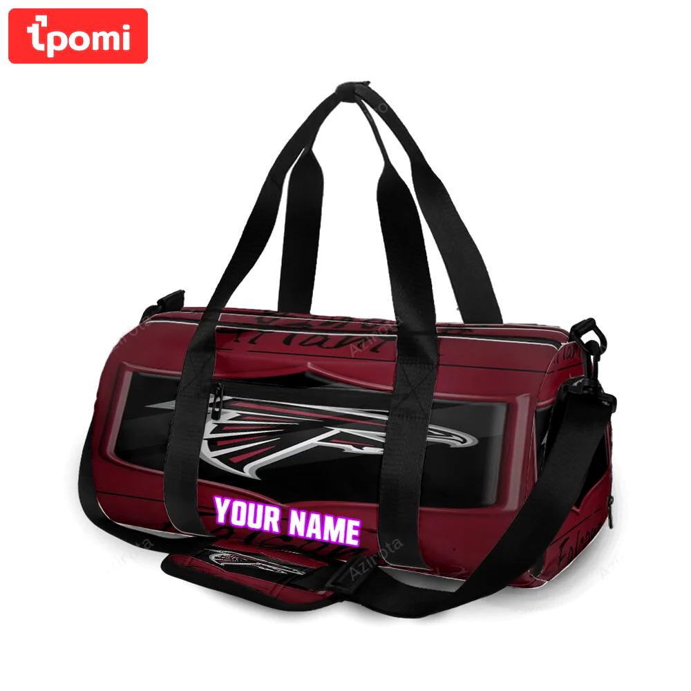 Atlanta falcons logo7 personalized name travel bag gym bag 634 Travel Bag