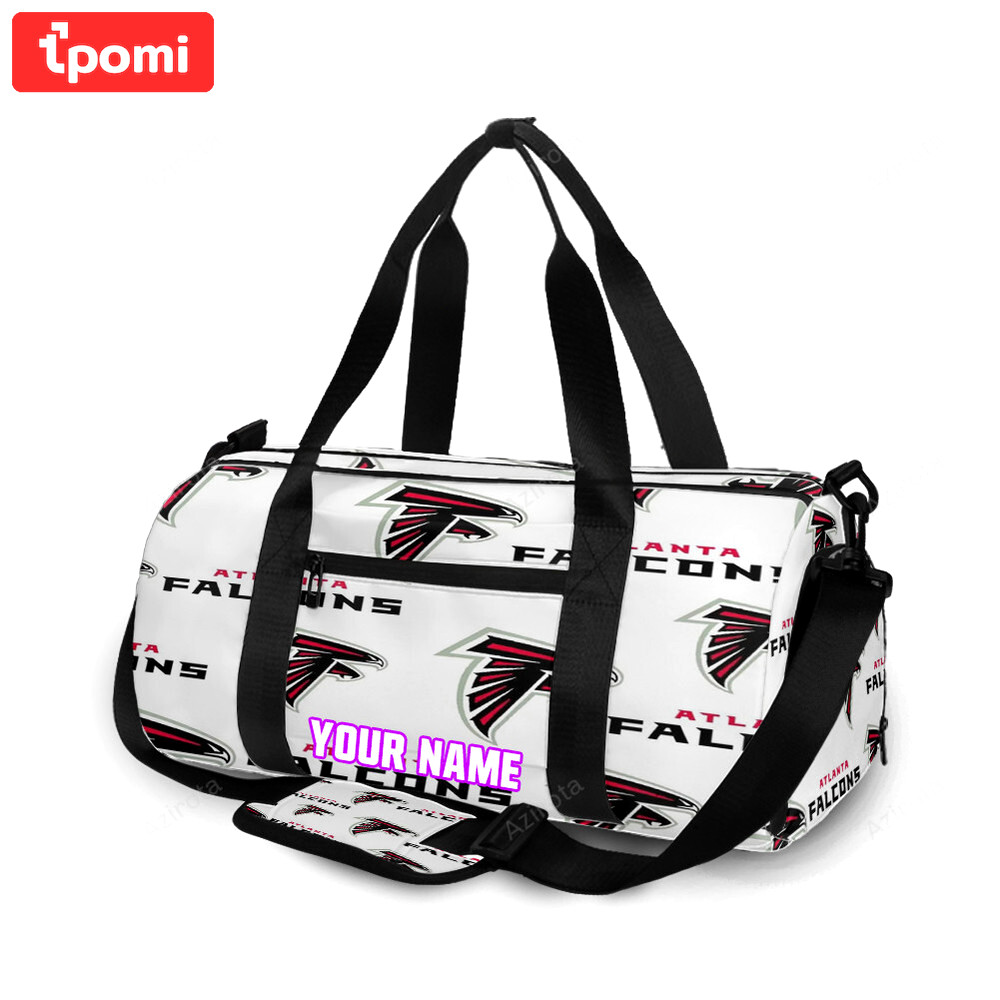 Atlanta falcons logo9 personalized name travel bag gym bag 525 Travel Bag