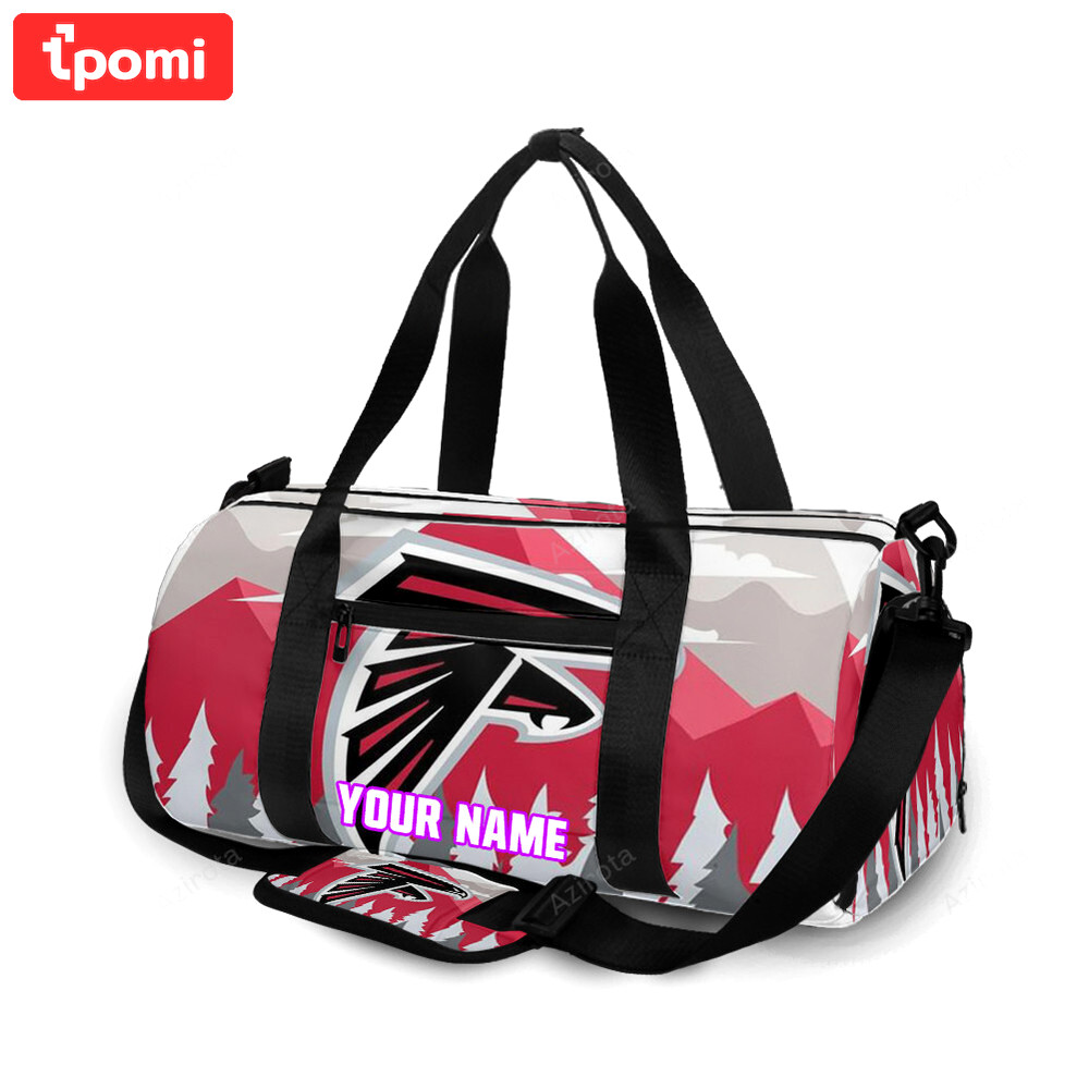 Atlanta falcons mountain personalized name travel bag gym bag 299 Travel Bag