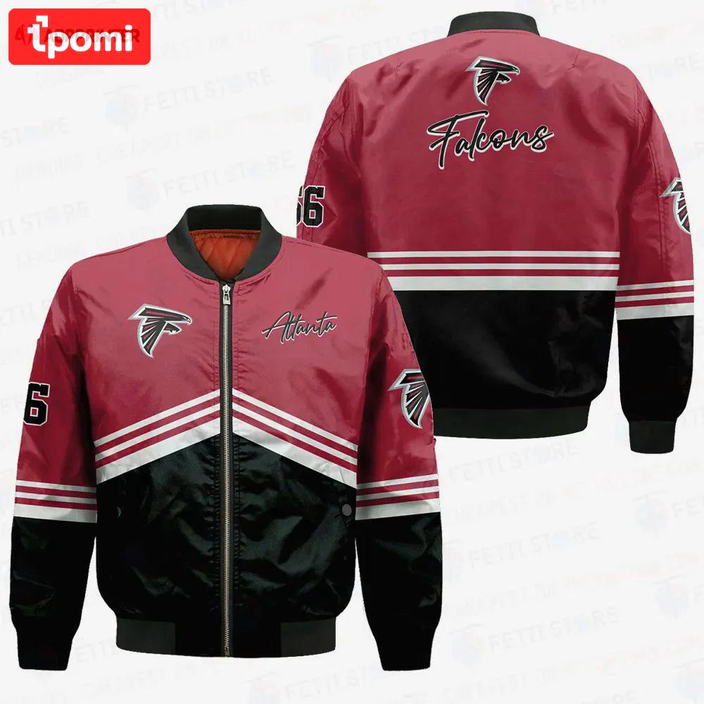 Atlanta falcons – national football league aop bomber jacket v4 Bomber Jacket