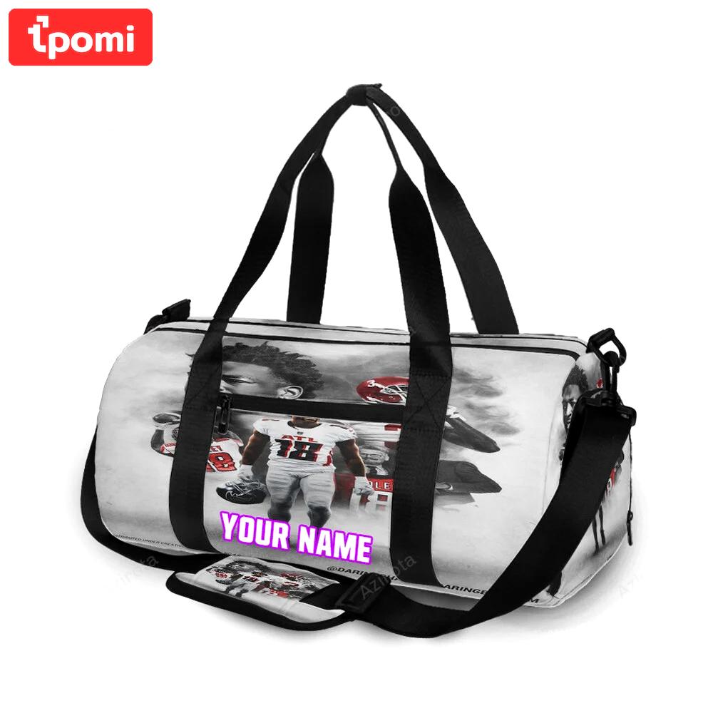 Atlanta falcons ridley 18 v2 personalized name travel bag gym bag 1521 Travel Bag