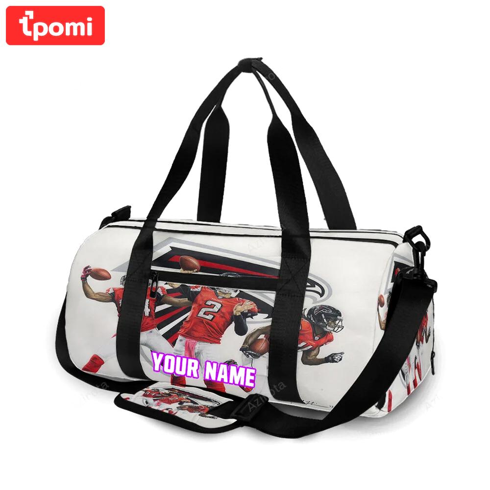 Atlanta falcons team5 personalized name travel bag gym bag 1506 Travel Bag