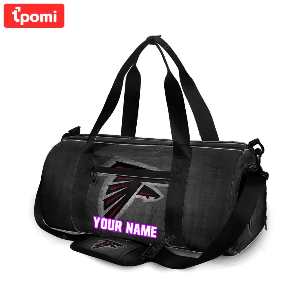 Atlanta falcons texture1 personalized name travel bag gym bag 1909 Travel Bag