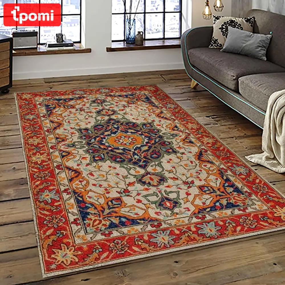 Aztec southwestern geometric shape pattern carpet area rug best gift for home decor event gift asg26 Rectangle Rug
