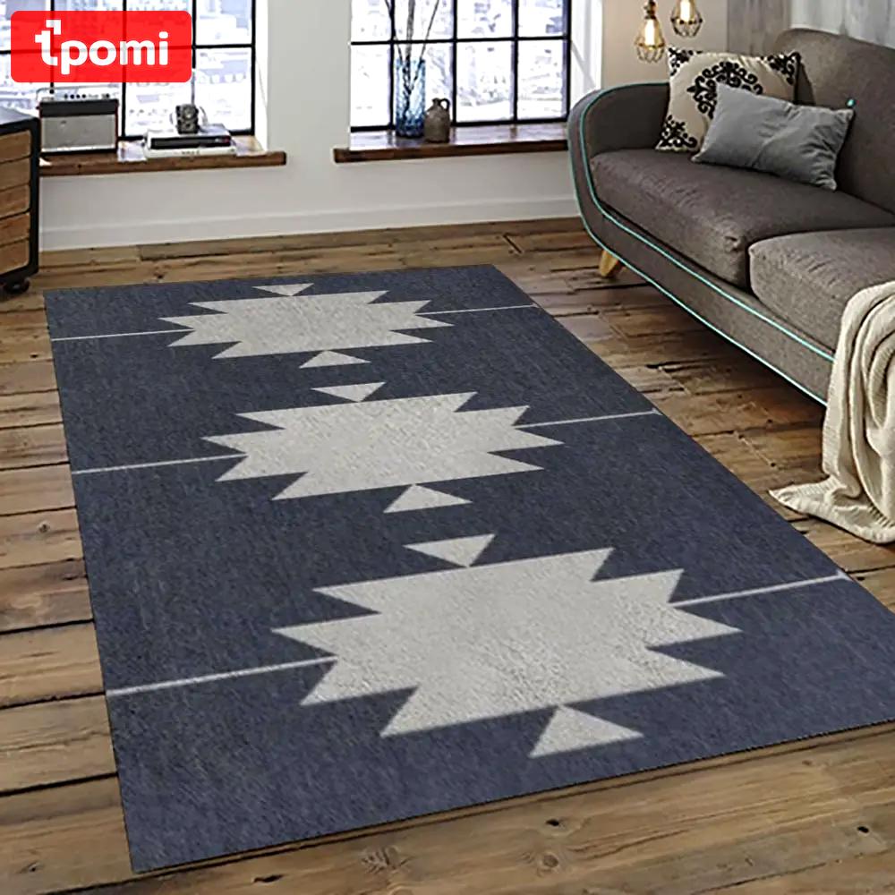 Aztec southwestern geometric shape pattern carpet area rug best gift for home decor event gift asg89 Rectangle Rug