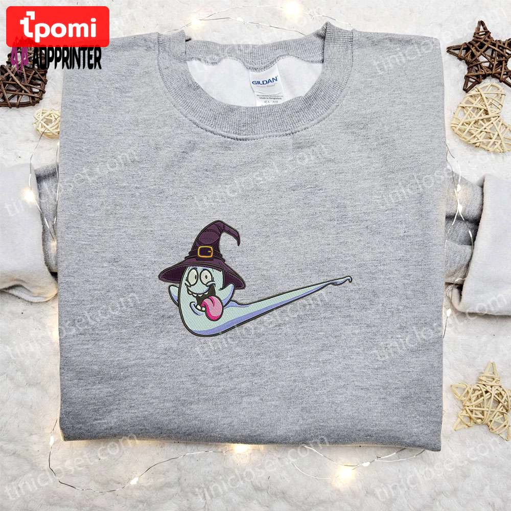 Baby witcher x swoosh embroidered sweatshirt – perfect halloween gift for family Embroidered Shirt