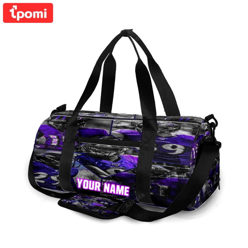 Baltimore ravens team3 personalized name travel bag gym bag 1662 Travel Bag