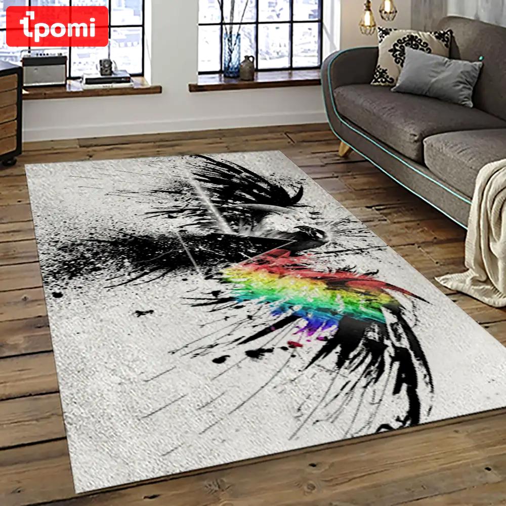 Band pink floyd music carpet rectangle area rug for living room bedroom decor pfo4 Rectangle Rug