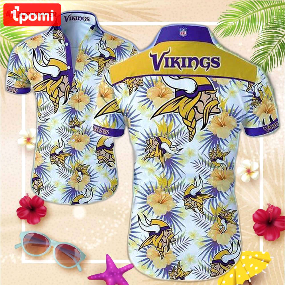 Beach shirt nfl minnesota vikings hawaiian shirt muctk Hawaii Shirt