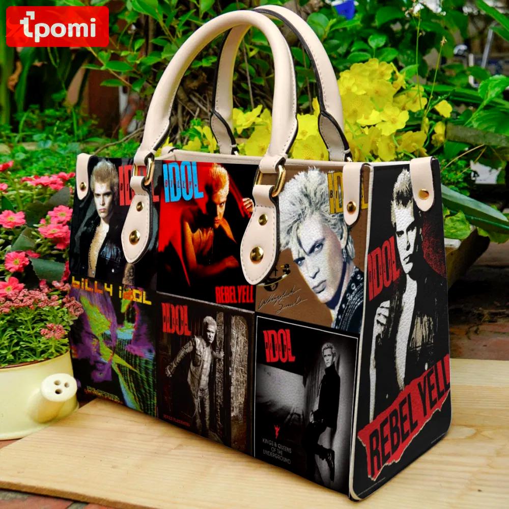 Billy idol 2 leather handbag gift for  women 3070 Women Leather Hand Bag