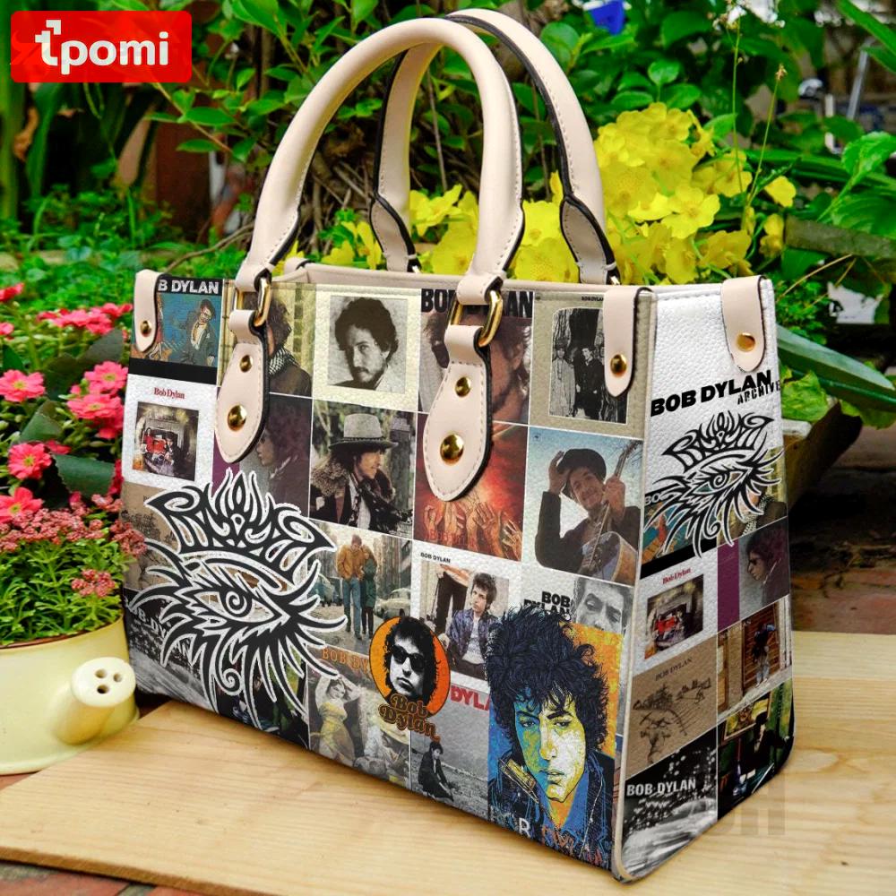 Bob dylan lover leather bag for women gift 2050 Women Leather Hand Bag