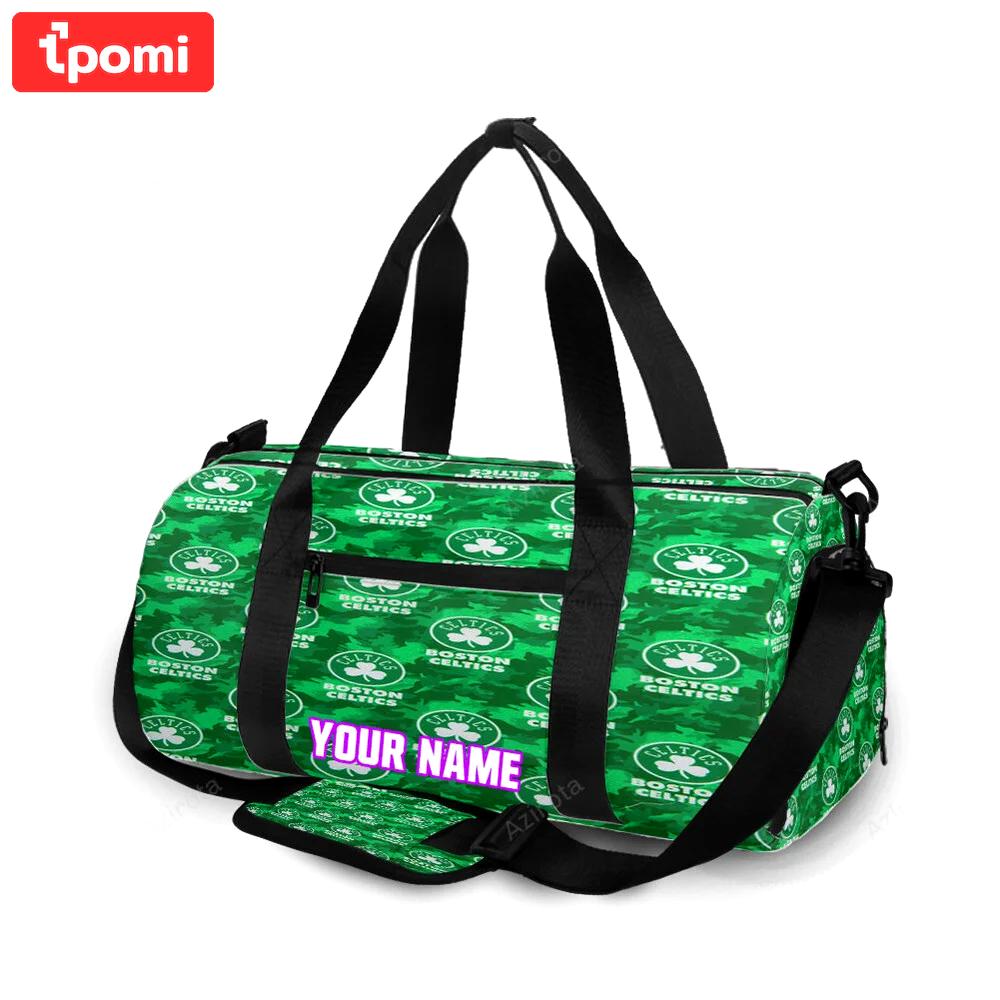 Boston celtics 6 personalized name travel bag gym bag 1243 Travel Bag