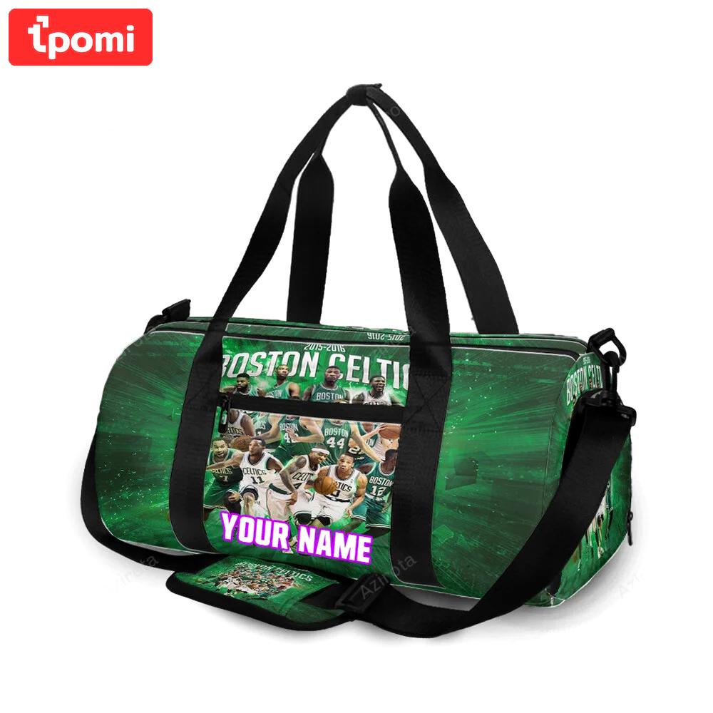 Boston celtics all players green personalized name travel bag gym bag 101 Travel Bag