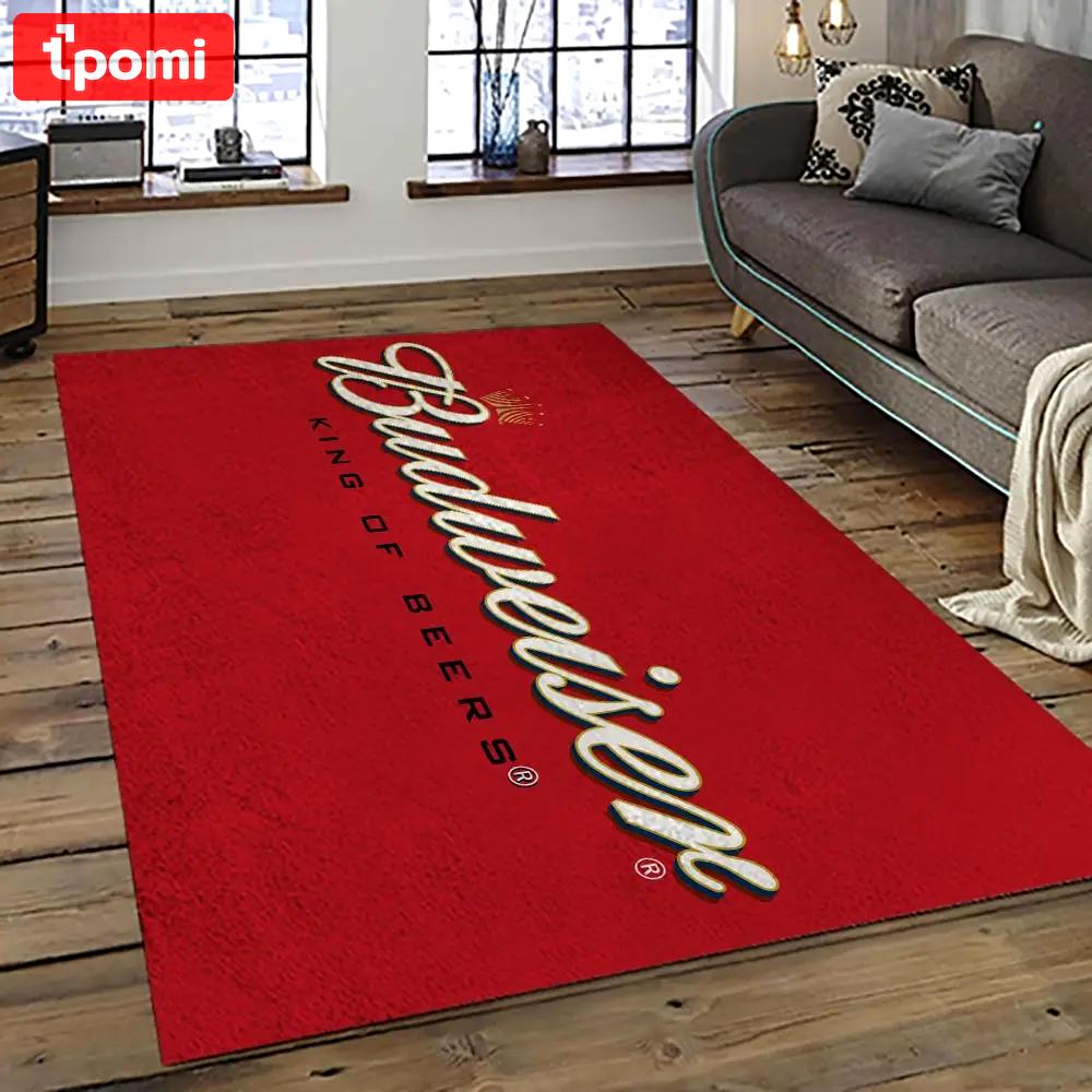 Budweiser american style beer retangle carpet area rug home decor gift best present for friends bw9 Rectangle Rug