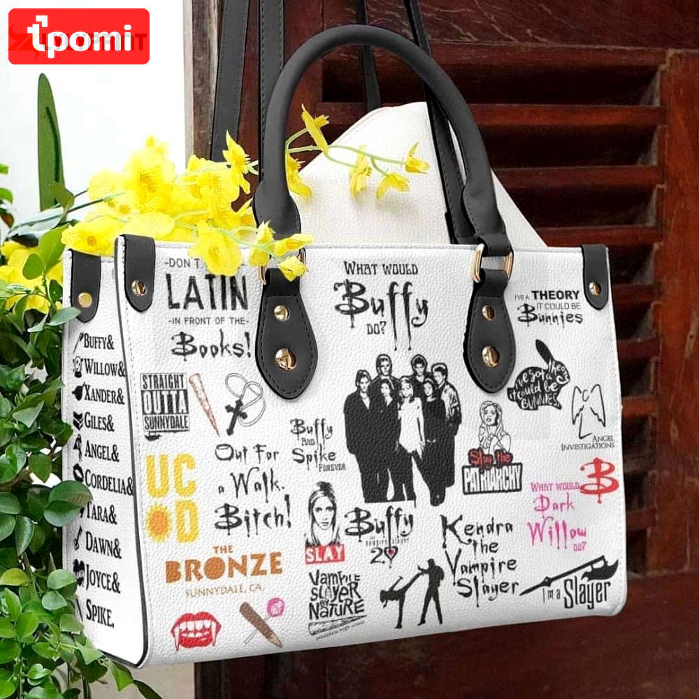 Buffy the vampire slayer leather hand bag gift for women’s day: perfect women s day gift! 3699 Women Leather Hand Bag