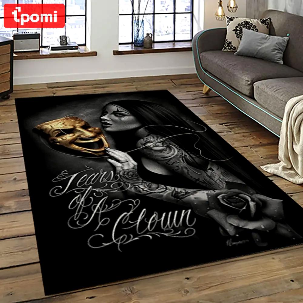 Chicano cholo style living room retangle carpet area rug home decor room decor gift for friends cc14 Rectangle Rug