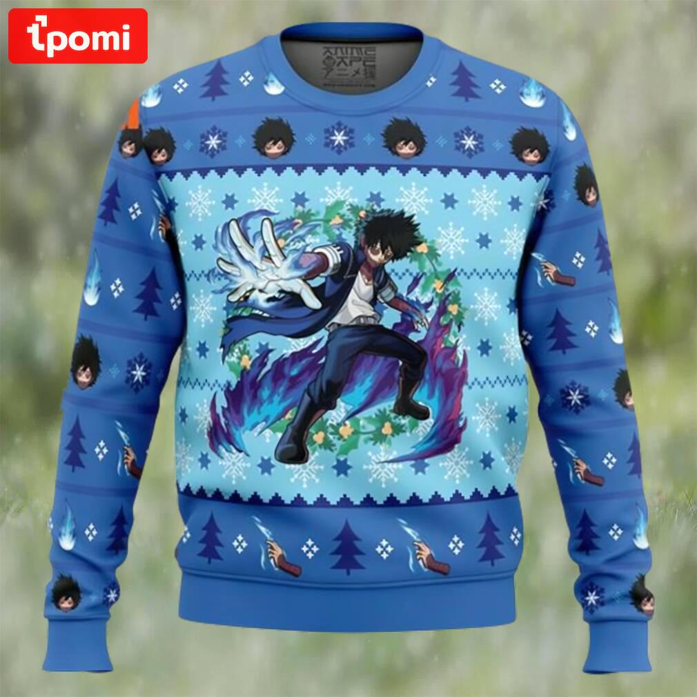 Christmas dabi my hero academia ugly christmas sweater Christmas Ugly Sweater