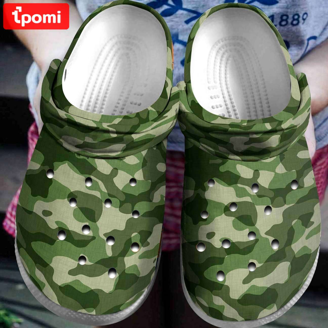 Crocs outfit - army crocs crocband clogs - 49 Crocs Outfit