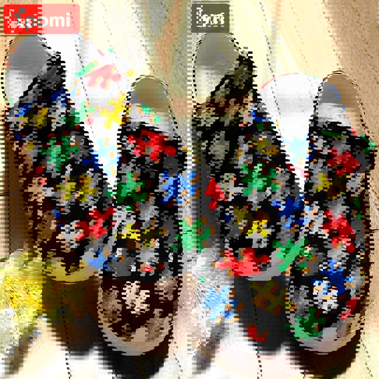 Crocs outfit - autism awareness crocs puzzle crocband clog shoes for men women - 83 Crocs Outfit