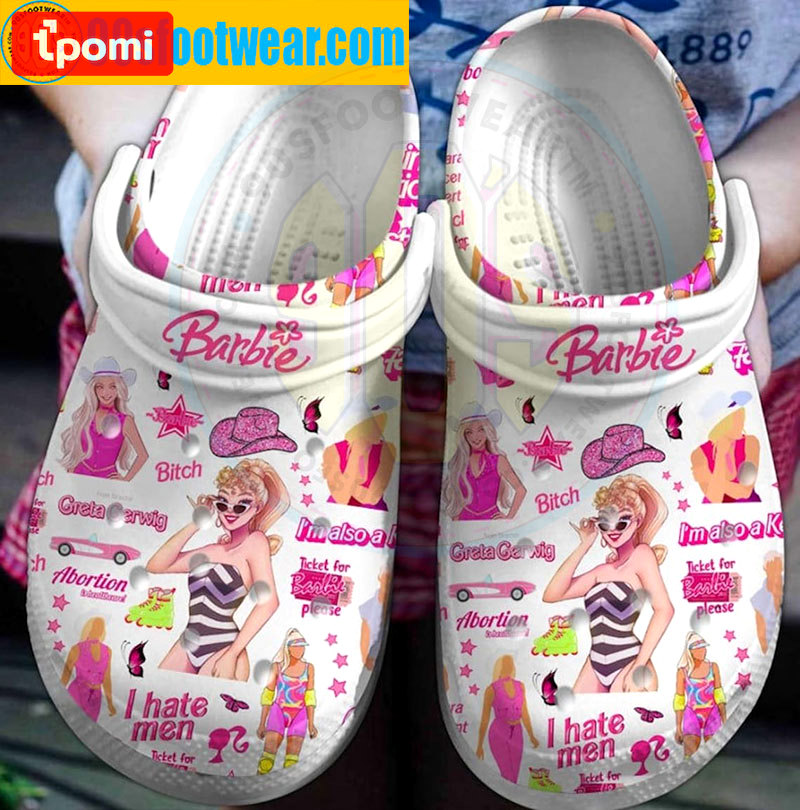 Crocs outfit - barbie crocs barbie movie i hate men classic clogs - 174 Crocs Outfit