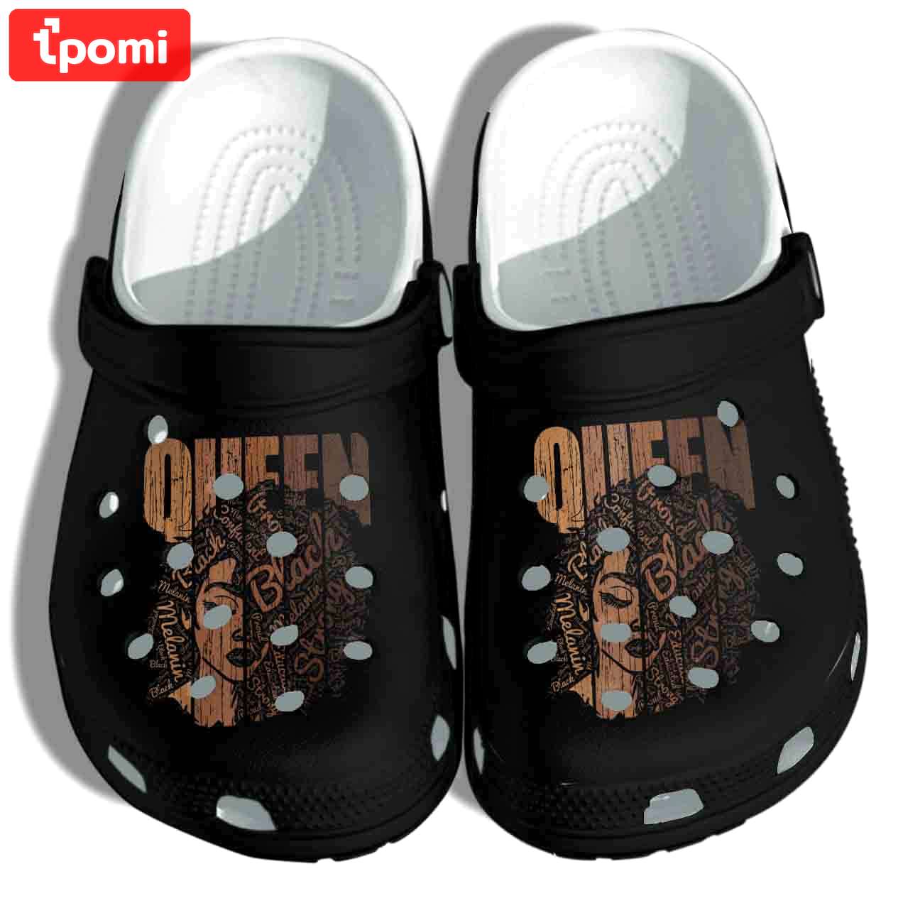 Crocs outfit - black pride strong brown queen crocs crocband clog shoes - 246 Crocs Outfit
