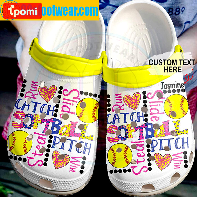 Crocs outfit - custom softball crocs – catch and steal personalized softball classic clog - 481 Crocs Outfit