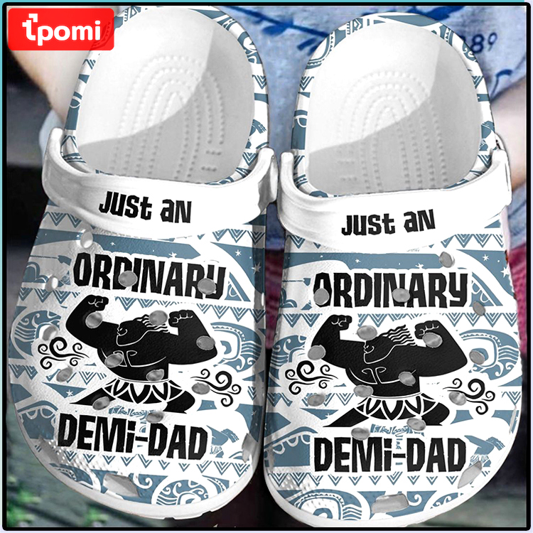 Crocs outfit - fathers day gift just an ordinary demi dad crocs crocband clog shoes - 685 Crocs Outfit