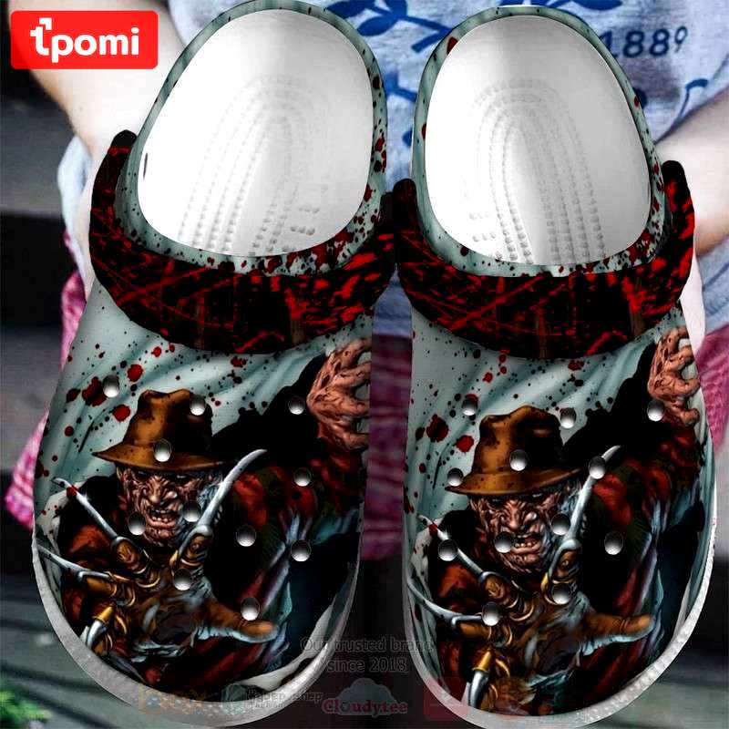 Crocs outfit - freddy krueger a nightmare on elm street blue blood halloween crocs crocband clogs shoes - 726 Crocs Outfit