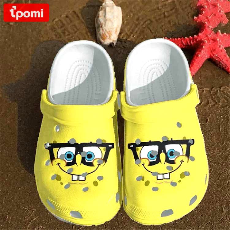 Crocs outfit - funny spongebob glasses crocs - 752 Crocs Outfit