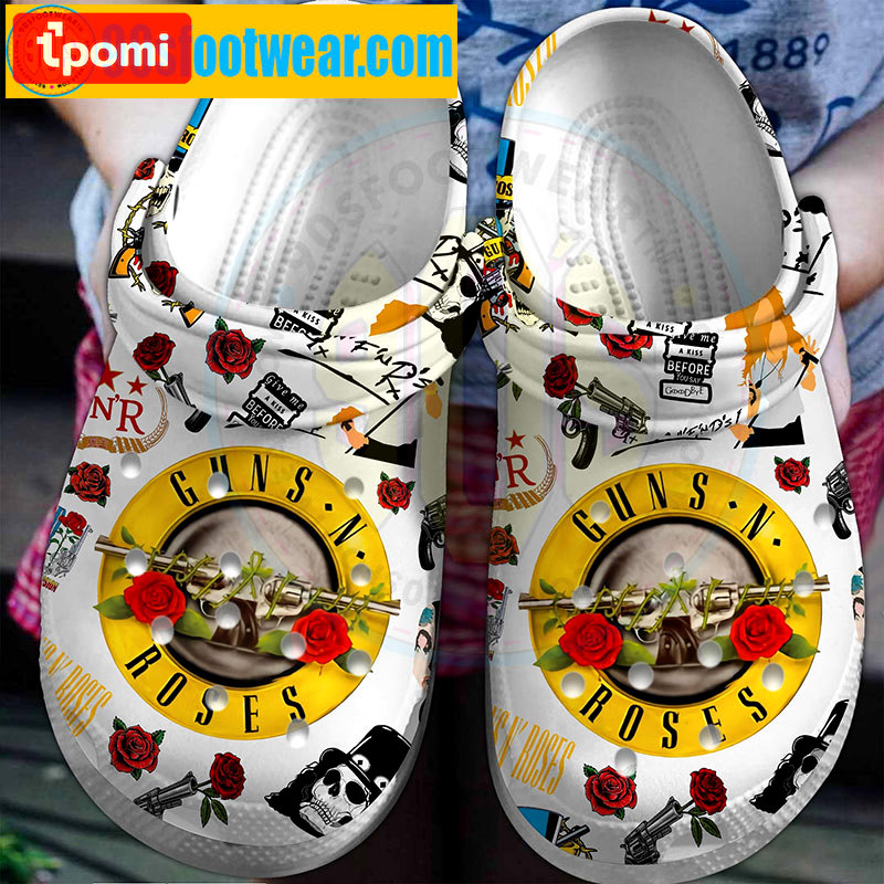 Crocs outfit - guns n roses crocs band music classic clogs - 805 Crocs Outfit