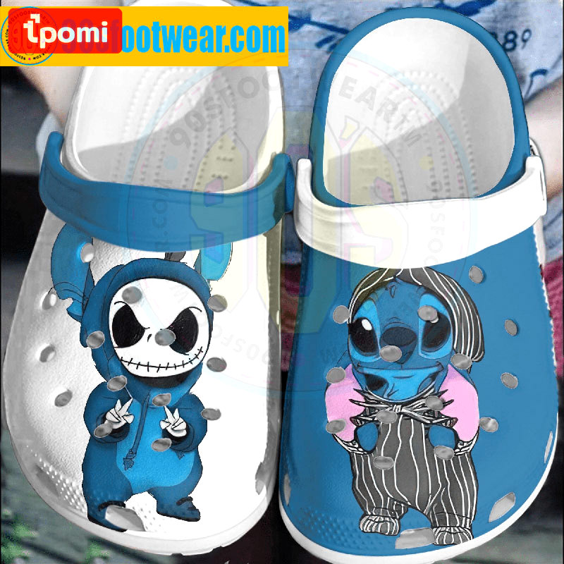 Crocs outfit - halloween crocs jack skellington and stitch change costume classic clogs - 852 Crocs Outfit