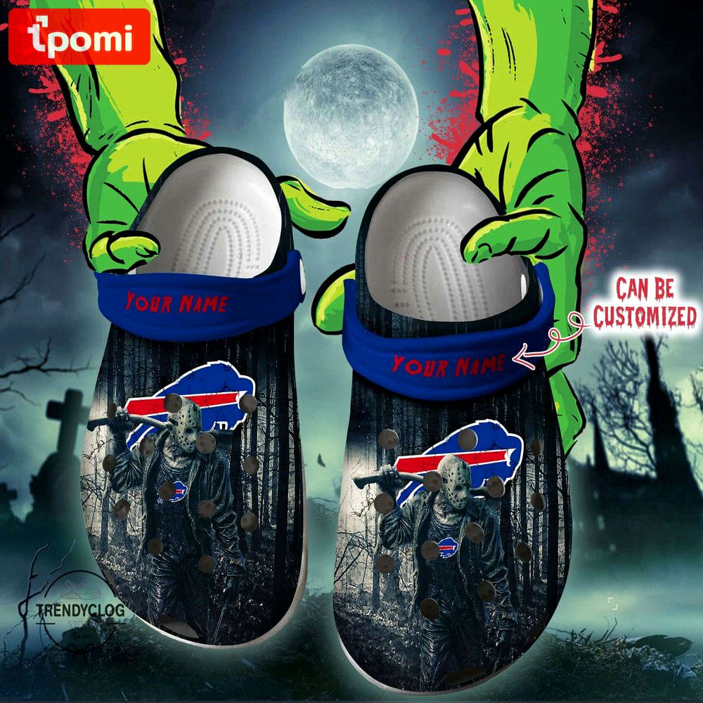 Crocs outfit - halloween crocs personalized buffalo bills friday the 13th horror character clogs crocband shoes - 872 Crocs Outfit