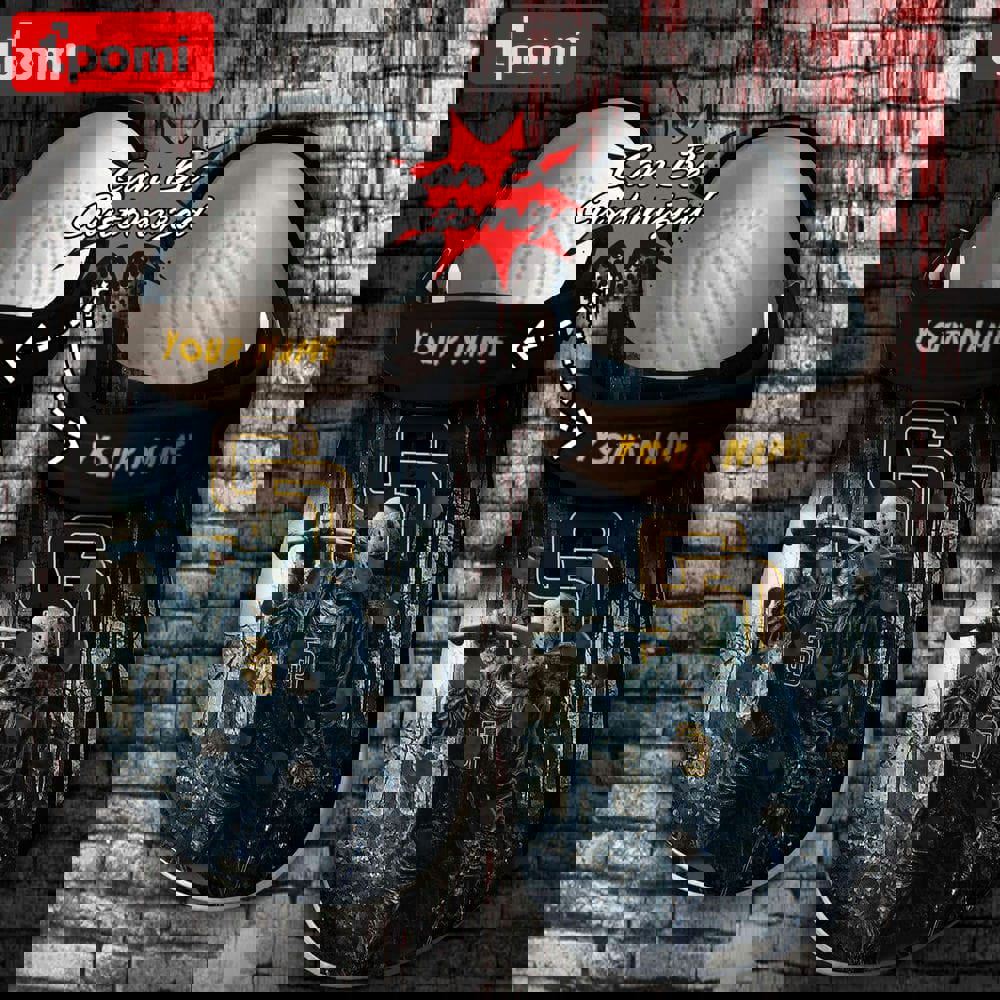 Crocs outfit - halloween crocs personalized san diego padres friday the 13th horror character jason voorhees clogs crocband shoes - 991 Crocs Outfit