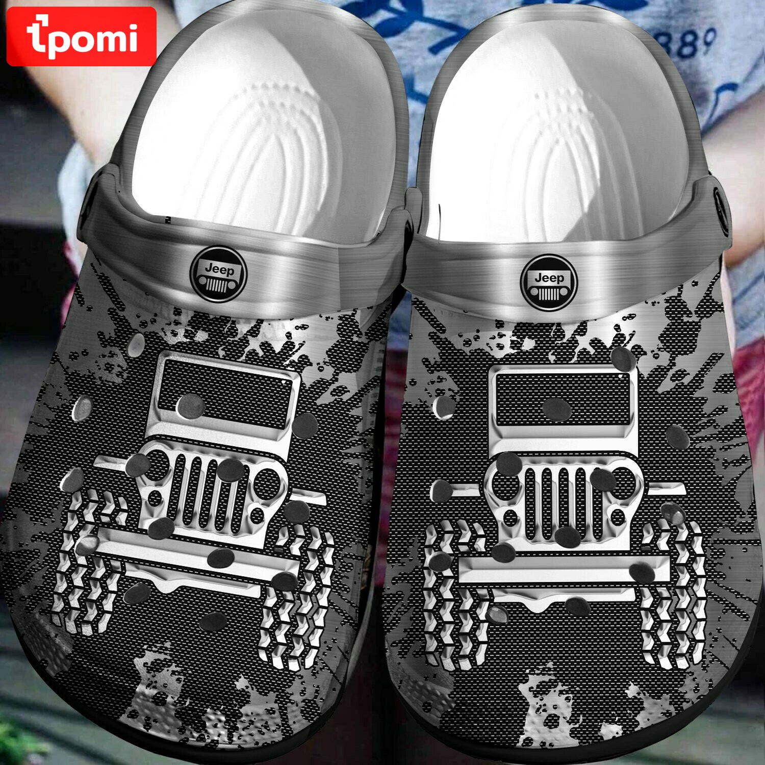 Crocs outfit - jeep car crocs crocband clog shoes for men women - 1324 Crocs Outfit