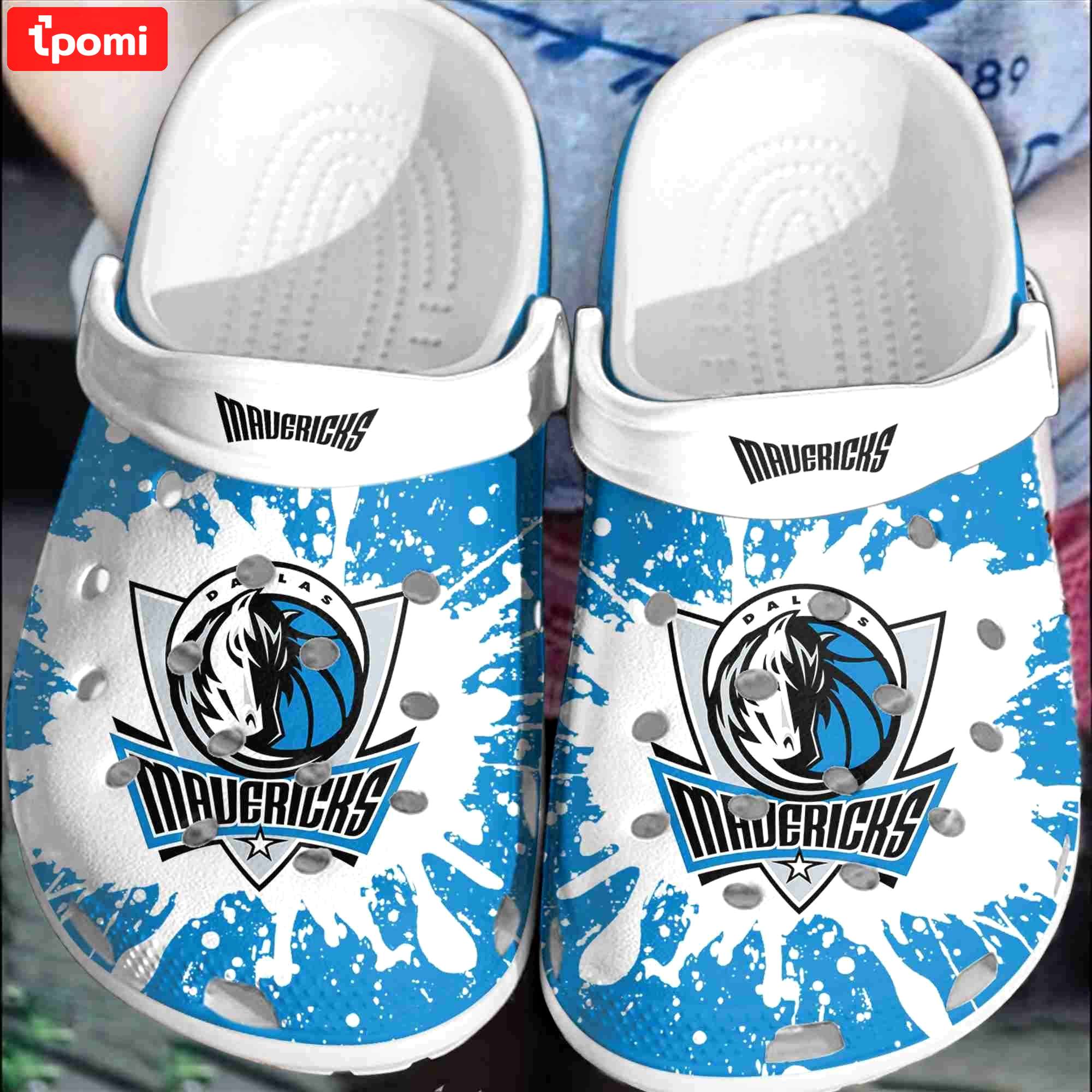 Crocs outfit - mavericks basketball crocs crocband clogs - 1403 Crocs Outfit
