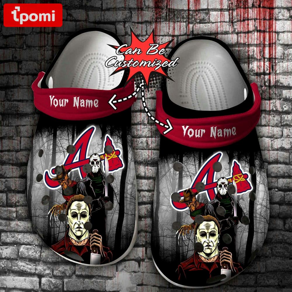 Crocs outfit - personalized atlanta braves jason michael freddy horror movies crocs clogs crocband shoes - 1617 Crocs Outfit
