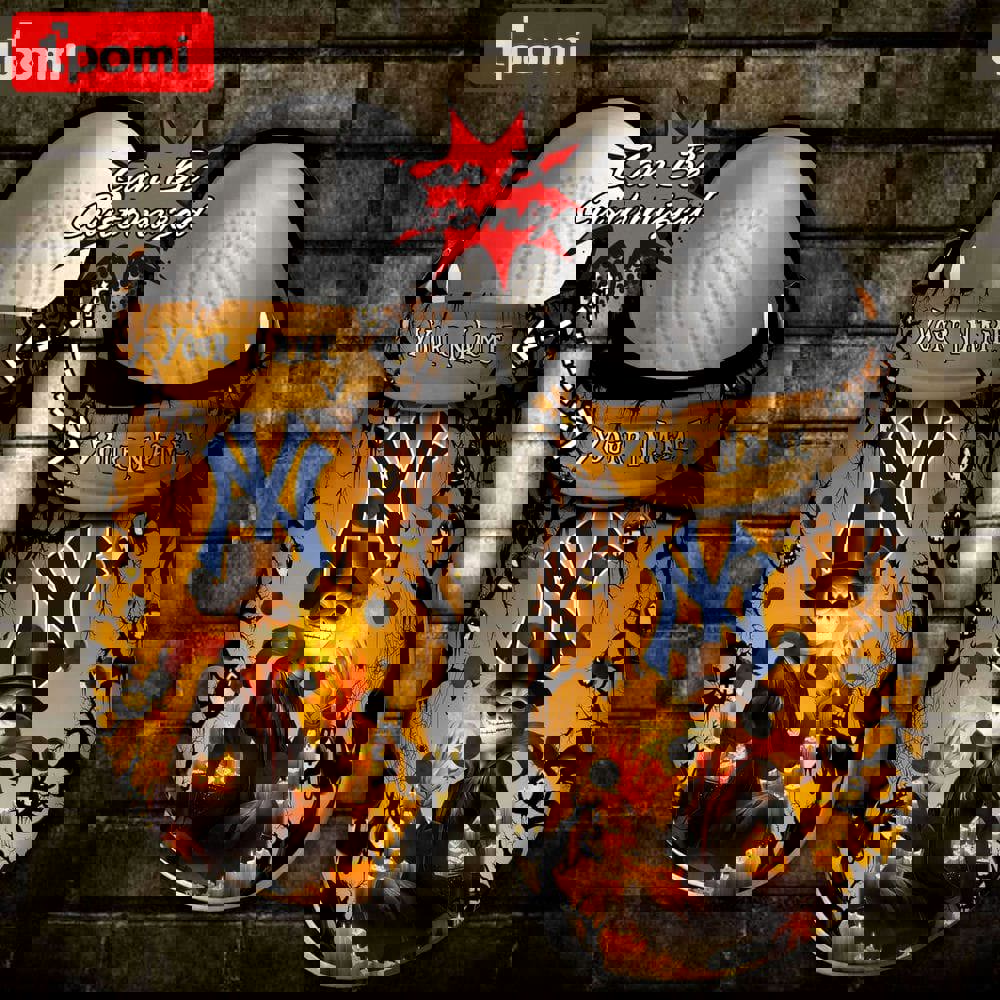 Crocs outfit - personalized new york yankees halloween light nightmare before christmas crocs clogs crocband shoes - 1779 Crocs Outfit