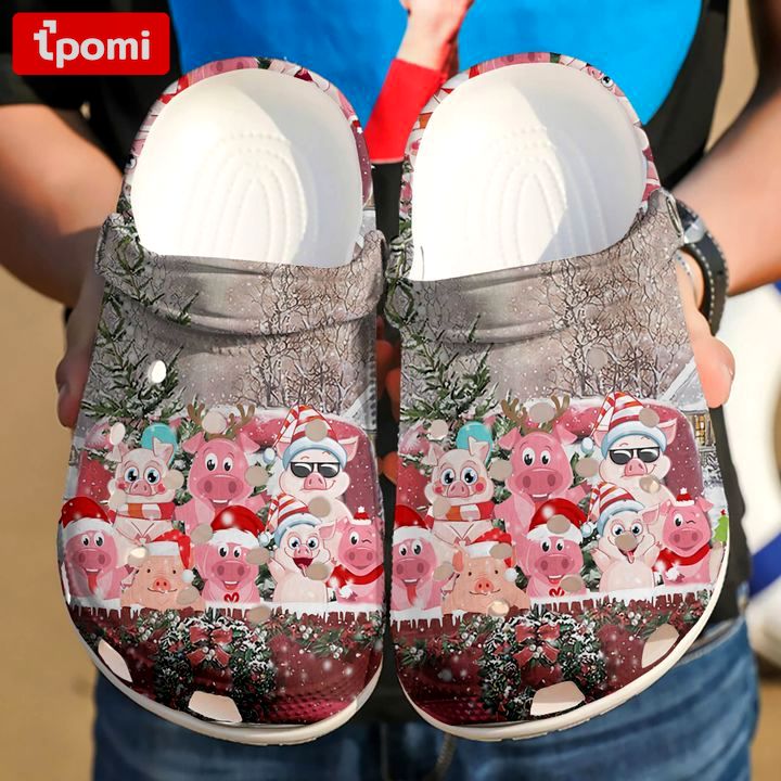 Crocs outfit - pigs christmas crocs crocband clog shoes for men women - 1868 Crocs Outfit