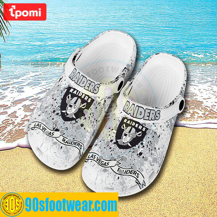 Crocs outfit - raider crocs tie dye las vegas raiders football team custom classic clog - 1967 Crocs Outfit