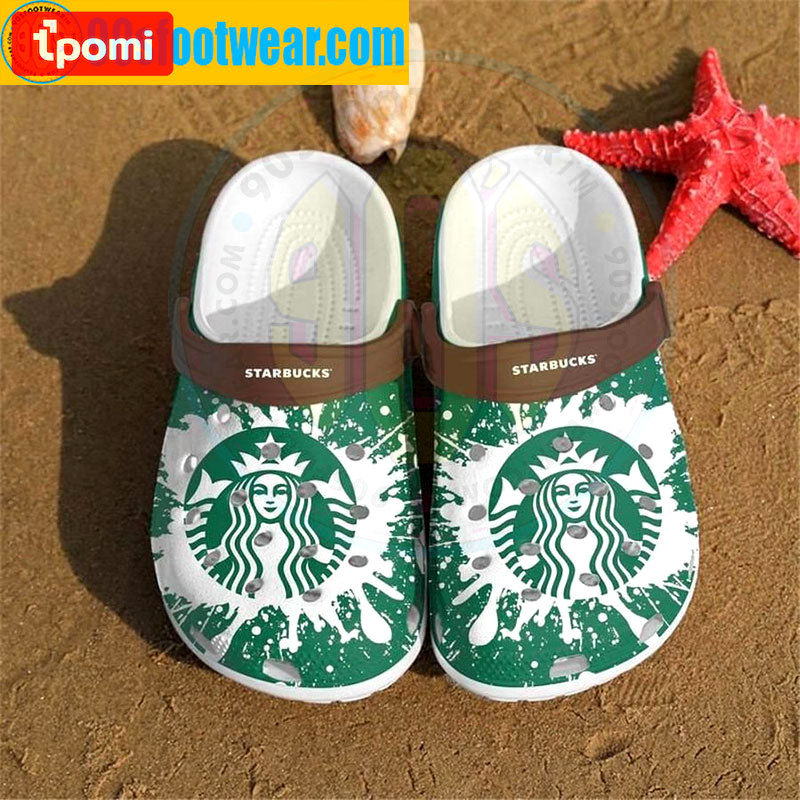 Crocs outfit - starbucks crocs signature logo starbucks coffee lover classic clogs - 2095 Crocs Outfit