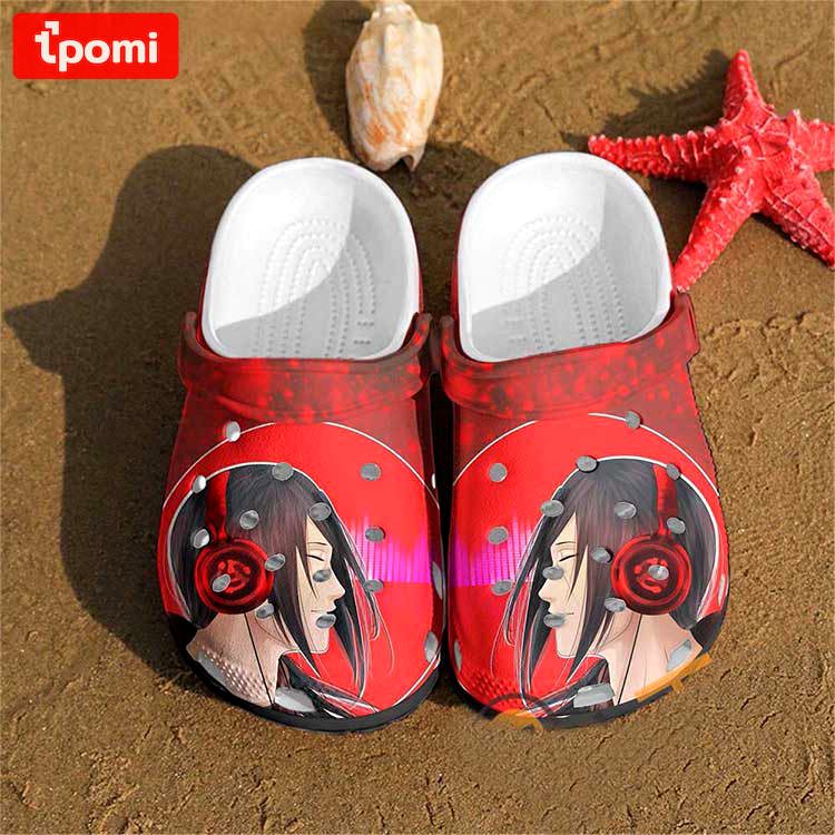 Crocs outfit - uchiha itachi naruto crocs clog shoes - 2231 Crocs Outfit