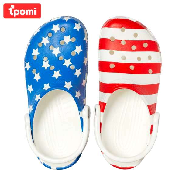 Crocs outfit - usa flag 4th of july crocs crocband clogs - 2241 Crocs Outfit
