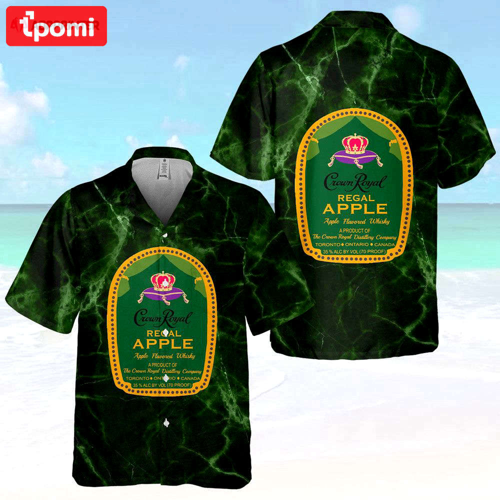Crown royal apple hawaiian shirt for men women Hawaii Shirt