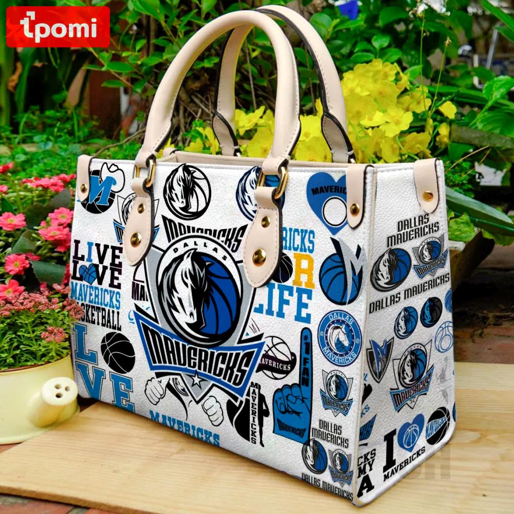 Dallas mavericks leather bag for women gift 1018 Women Leather Hand Bag